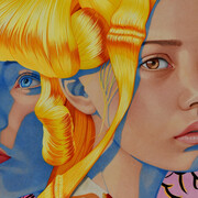 Ángeles Agrela, Chesca y Corina (detail), 2026. Courtesy of Nicodim Gallery