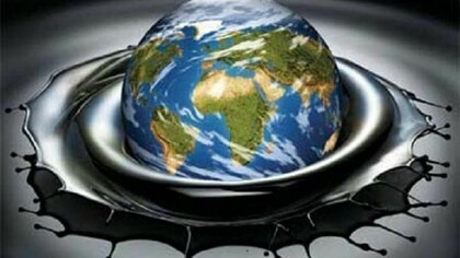 The world is suffocating in oil