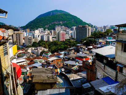 A cidade do Rio de Janeiro no Brasil é maravilhosa do ponto de vista em que se olha