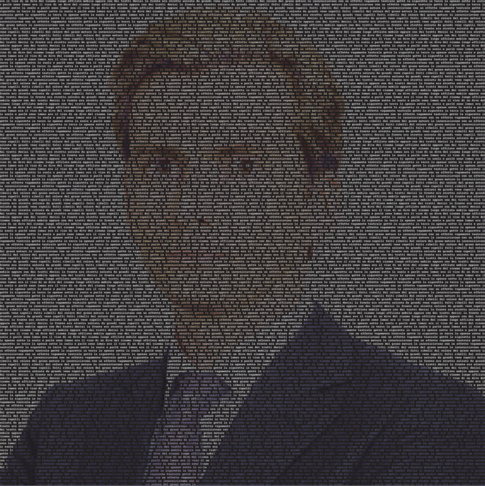 Zino, Sono Lomax, stampa digitale su tessuto sintetico, 2016. Courtesy of Alviani Artspace 