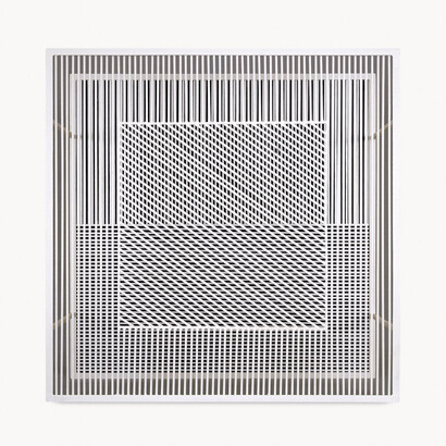 Soto 
Vibrations 1950 – 1960. Courtesy of Hauser & Wirth Gallery