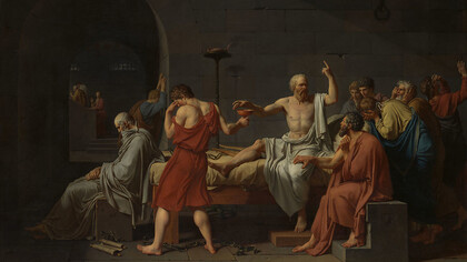Jacques-Louis David, The Death of Socrates