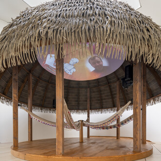 Tabita Rezaire, Des/astres, exhibition view. Courtesy of Fondation Louis Vuitton