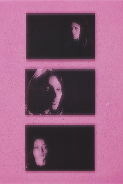 Ann Weathersby, Passing the mirror you see yourself burning, here in the glass (detail), 2026. Courtesy of CLAMP