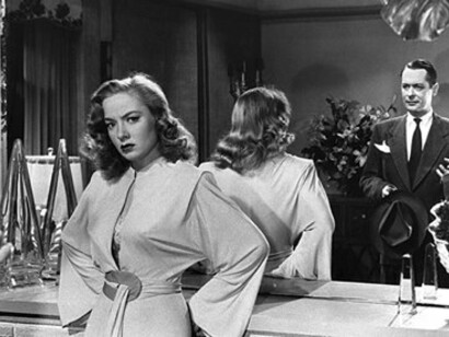 Audrey Totter em "A dama do Lago" (1947)