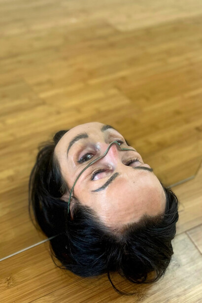 L. A. Raeven, Where you think, I begin, 2025. Courtesy of Ellen de Bruijne Projects