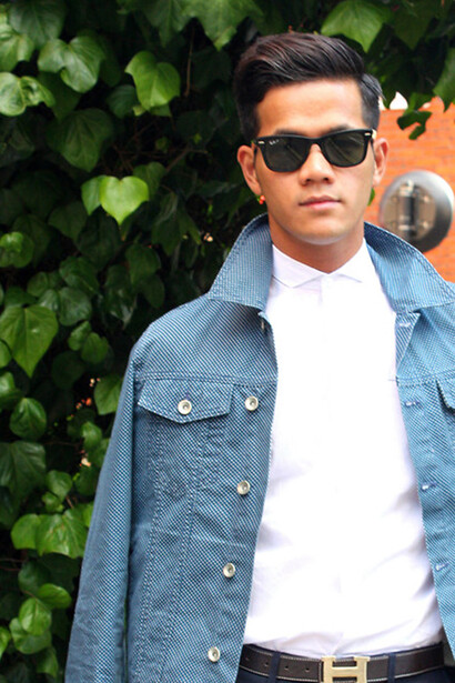 A casual style for when it's appropriate to dress down