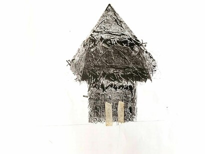 Rolando Castellón. Hoza estilo Museo de Arte. Marzo 20, 2026. Solentiname Archipiélago, Lago Granada Nicaragua