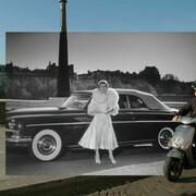 Gea Casolaro, Still here, L'air de Paris-Quai d'Orleans,fotografia digitale stampata su alluminio
