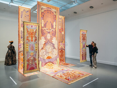 Various artists, Bridging minds, exhibition view. Courtesy of the Van Abbemuseum