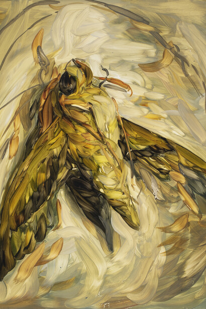 Heidi Fourie, Drawn to the light (detail). Courtesy of David Krut Projects