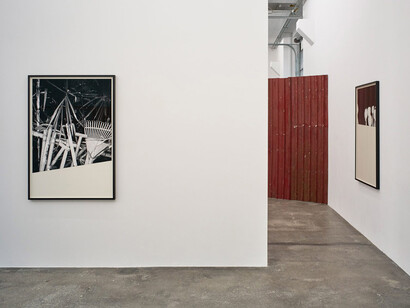 E.B. Itso, Light over the last fields, exhibition view. Courtesy of Galleri Nicolai Wallner