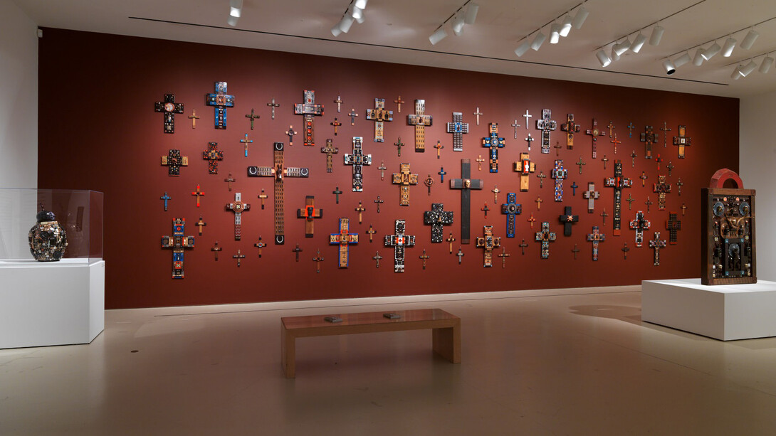 Jan Wade, Soul power, exhibition view. Courtesy of the Art Gallery of Hamilton 