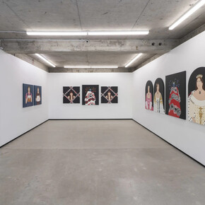 Ayesha Green, Te pōwhiri, exhibition view. Courtesy of Jhana Millers Gallery