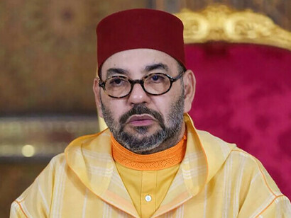 Re del Marocco Mohammed VI. Si può vedere in Marocco una forma di governo diversa da quella di quasi tutti i paesi musulmani, una forma di governo che ispira fiducia perché tende a una democrazia di tipo europeo © VOA