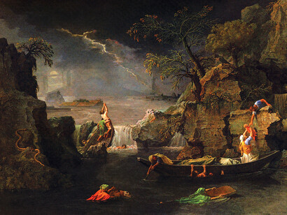 Der Winter oder Die Sintflut, 1660-1664. Öl auf Leinwand, 118 x 160 cm. Musée du Louvre, Paris.