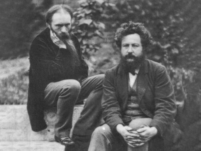 Edward Burne Jones and William Morris