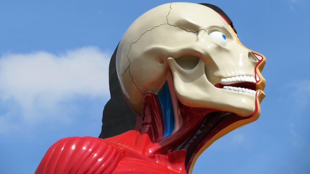 "La madre virgen", escultura, Damien Hirst, 2005