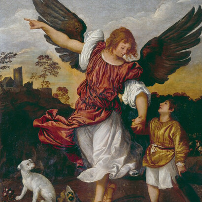 Tiziano. Tobiolo e l'Angelo