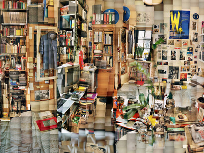 Katharina Gaenssler, Untitled, 2015, based on a project from 2006, 75 x 265 cm, detail