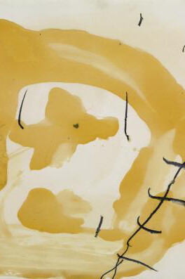 Tàpies, Förg, Dubuffet. Courtesy of Galerie Lelong