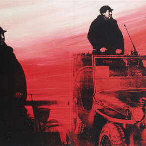 Zhang Dali 1949 年8-15, 145 x 94 cm, 2009, Courtesy Magda Danysz Gallery