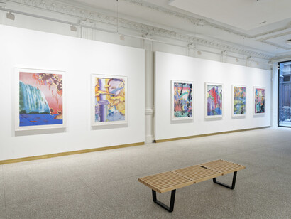 Antwan Horfee, Fantasia, exhibition view. Courtesy of Ceysson and Bénétière Gallery