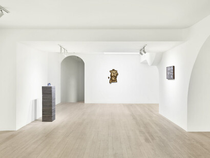 Various artists, Who? Me? Exhibition view. Courtesy of Hannah Traore Gallery