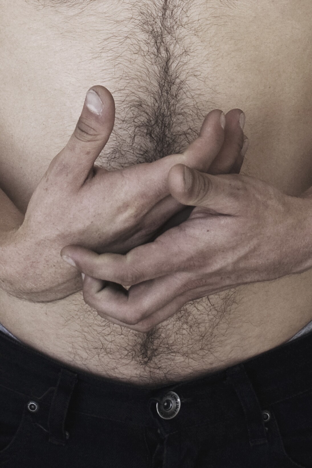 Clinton Hayden, Untitled, Hands (2015), Giclee print on hahnemule, 45 x 50 cm