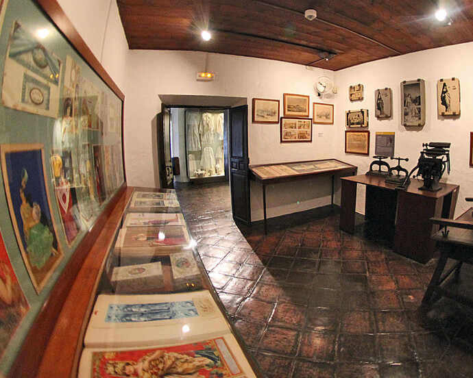 Imprenta, Exhibition view. Courtesy of Museo Unicaja de Artes y Costumbres Populares