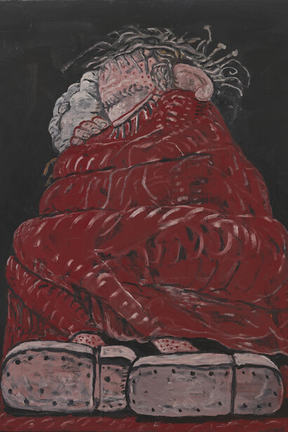 Philip Guston, Sommeil (détail), 1977. Avec l'aimable autorisation du Musée Picasso