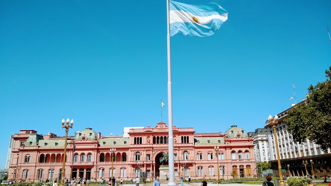 Lugar de donde emanan las políticas públicas de Argentina. Casa de gobierno, Buenos aires, Aegentina
