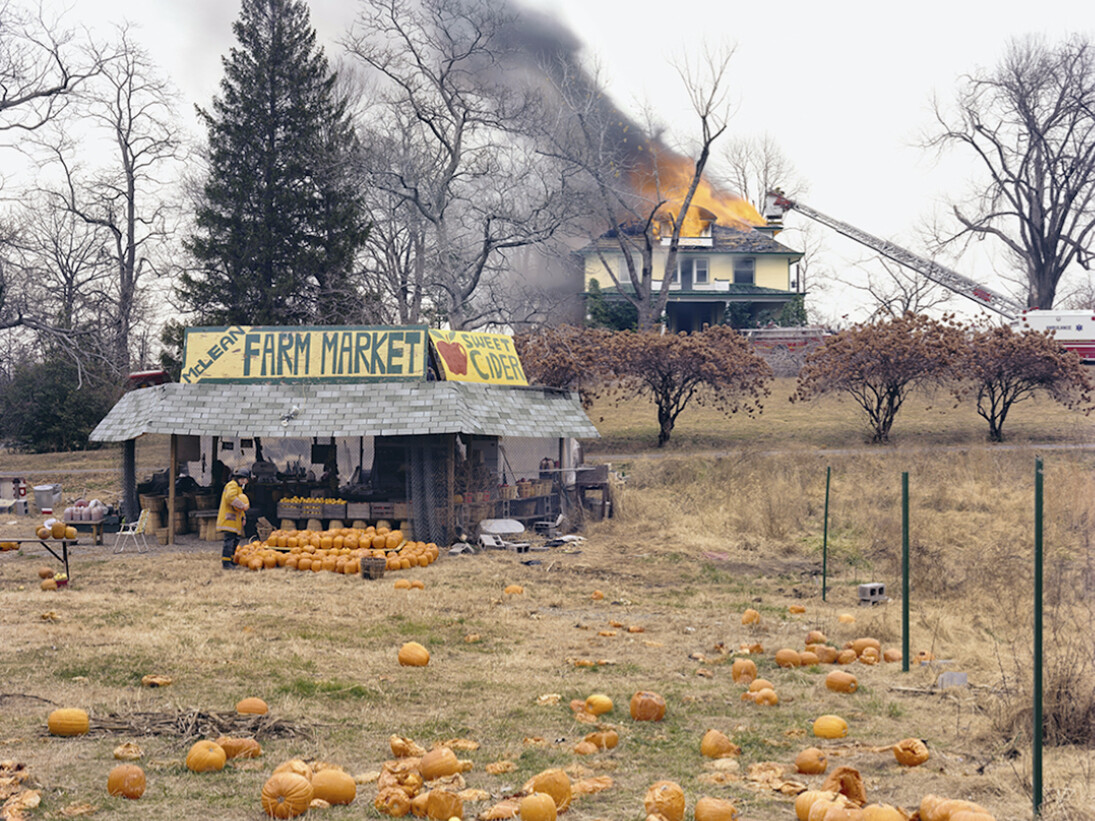 Joel Sternfeld, Mclean, Virginia, December 1978, 1978. Courtesy of Huxley-Parlour Gallery