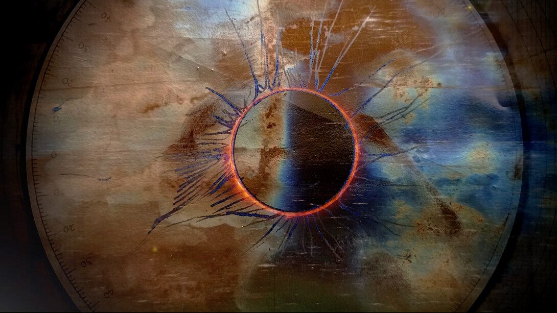 Rohini Devasher, One Hundred Thousand Suns, film still, 2023, four-channel film. Courtesy of Gallery Wendi Norris