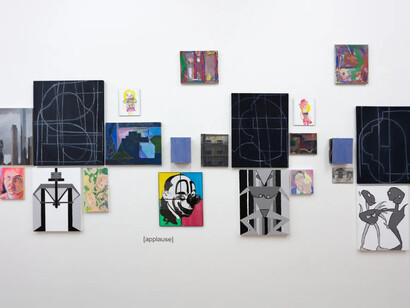 Graham Collins, Workers playtime, exhibition view. Courtesy of Halsey McKay Gallery 