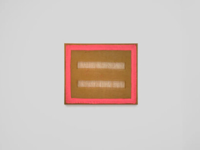 Salvatore Emblema, exhibition view. Courtesy of White Cube