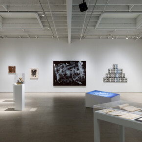 Various artists, Dictation from the other side, exhibition view. Courtesy of Karma Gallery