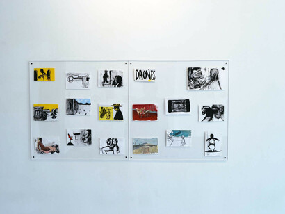 Elliott Jamal Robbins, Feats of strength, exhibition view. Courtesy of Kai Matsumiya Gallery
