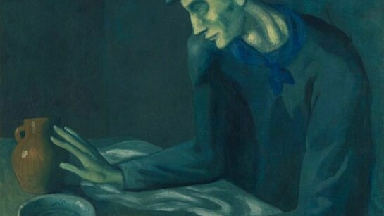 Pablo Picasso, The blind mans meal,1903, Oil on canvas,