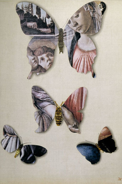 Jiří Kolář, Papillons, 1969