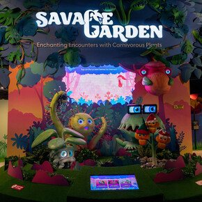 Savage garden, exhibition view. Courtesy of Science Centre