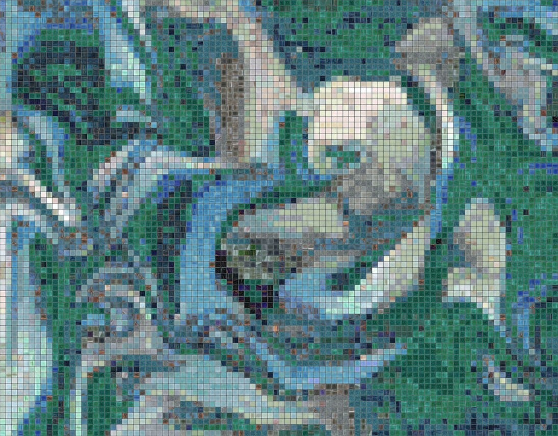 Simone Ferrero, Emerald flow, 2023. Courtesy of Simone Ferrero