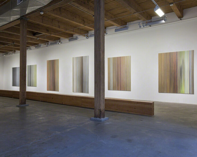 Anne Lindberg. Courtesy of Carrie Secrist Gallery