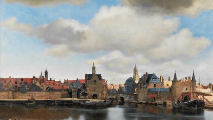 'Vista de Delft' (1661), Johannes Vermeer 