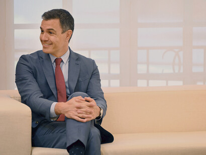 Pedro Sánchez Castejón, presidente de España y líder del Partido Socialista Obrero Español (PSOE)