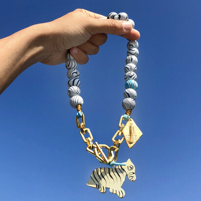 Tanti Ceramics: Unchain My Heart and Zebra