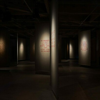 Axel Straschnoy, We believe and accept that these beings exist, exhibition view. Courtesy of EMMA