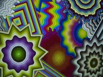 Jen Stark. Courtesy of Wilding Cran Gallery