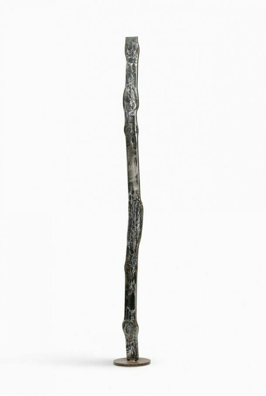 David Smith, Forging VI, 1955, Varnished steel, 79 1/4 x 9 x 9 inches, (201.3 x 22.9 x 22.9 cm) © The Estate of David Smith/Licensed by VAGA, New York. Courtesy Gagosian Gallery. Photography by Robert McKeever