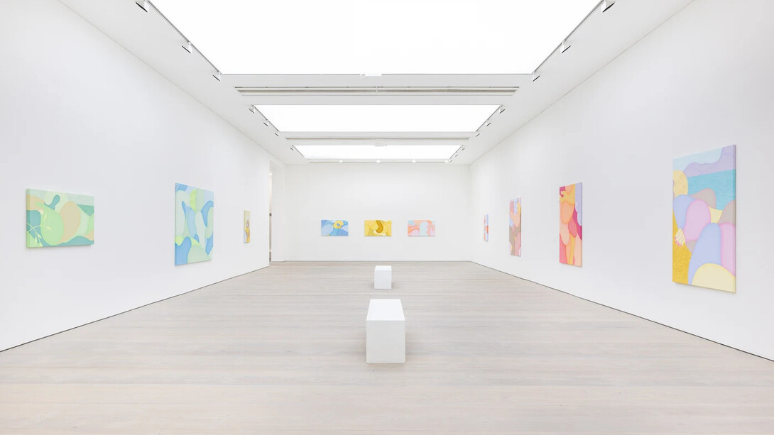 Deborah Segun, A moment to myself, exhibition view. Courtesy of Beers